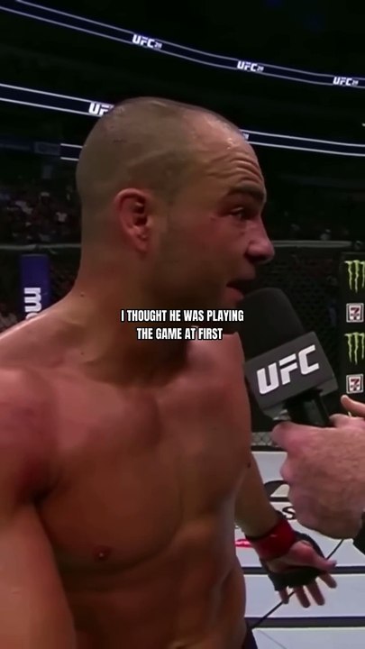 The most respectful moment in MMA! 💯👏