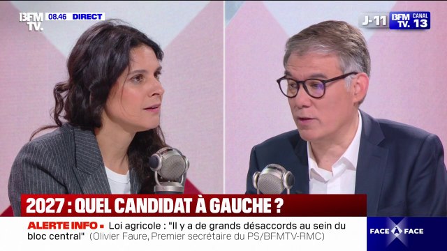 Congrès du PS: Je suis serein sur l'organisation du scrutin , déclare Olivier Faure