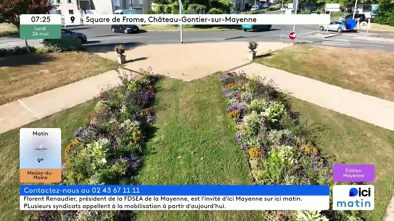 26/05/2025 - ici matin par ici Mayenne en vidéo