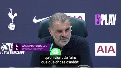 Tottenham – Postecoglou : « Un moment décisif pour le club »