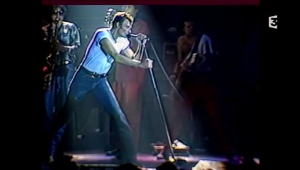 Johnny Hallyday & Eddy Mitchell – Printemps de Bourges au JT de 12h45 (Antenne 2 – 03 Avril 1985)