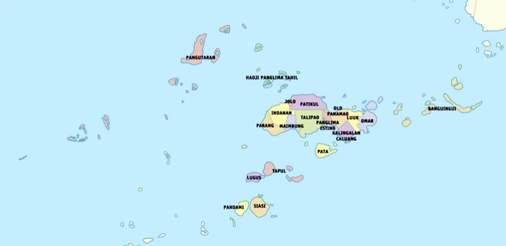 Map of Sulu Province. Peta Provinsi Sulu. Sulu Province Map. Map of Province of Sulu. Province of Sulu Map. Mapa ng Lalawigan ng Sulu. Mapa ng Sulu. Peta Sulu. Carte de la province de Sulu. Carte de Sulu. Mapa da província de Sulu. Mapa de Sulu. スールー州の地図