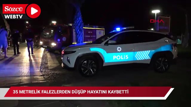 35 metrelik falezlerden düşüp hayatını kaybetti