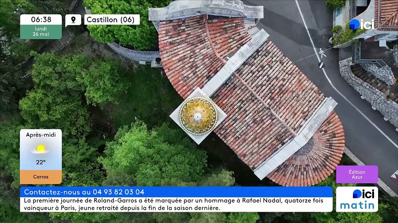 26/05/2025 - ici matin par ici Azur en vidéo