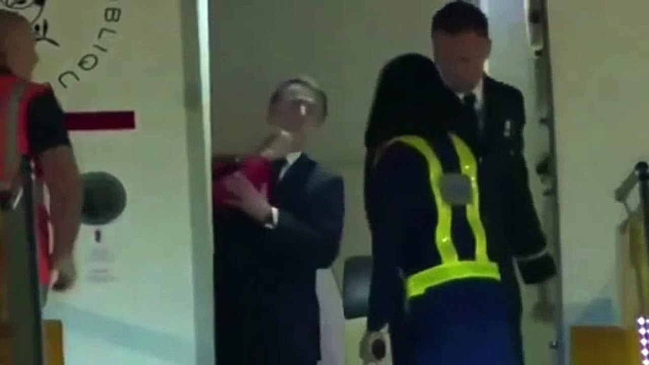 Cumhurbaşkanı Macron, eşinden dayak yedi! İşte o anlar...