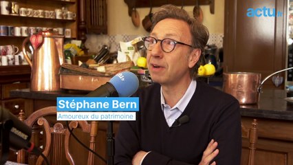 Stéphane Bern et ses vieilles pierres