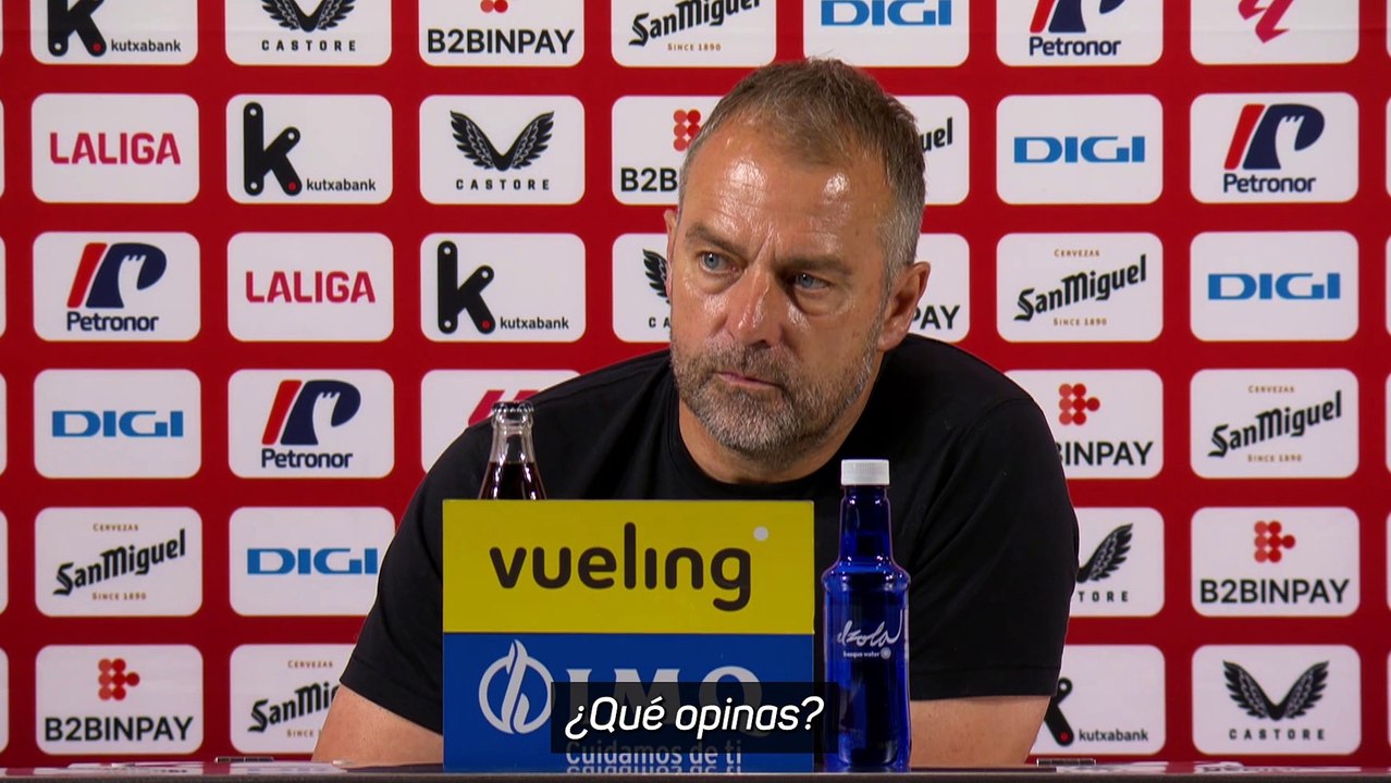 Hansi Flick, sobre Xabi Alonso: "Hablé con él muchas veces"