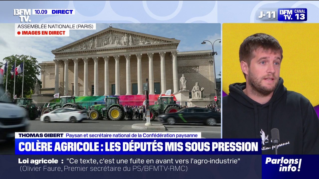 Loi Duplomb: pour Thomas Gibert (Confédération paysanne), cette loi ne va "bénéficier qu'à une poignée d'agriculteurs"