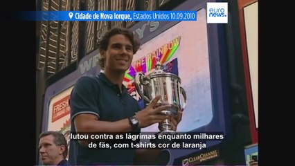 Roland Garros despede-se com emoção do "rei da terra batida" Rafael Nadal