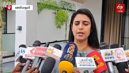 "திமுக ஓட்டுக்களை விஜய் நிச்சயம் பிரிப்பார்"-  அடித்துச் சொல்லும் நடிகை கஸ்தூரி!