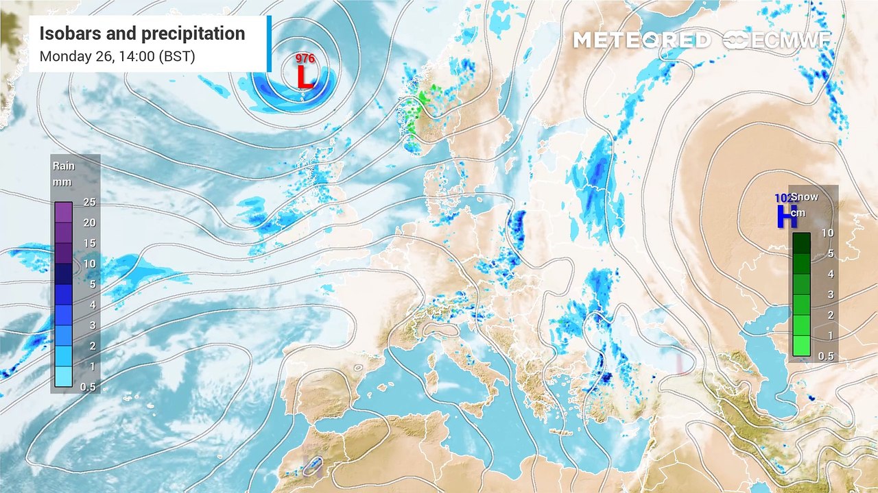 UK Weather for the week ahead