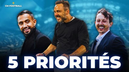 🚨 OM : DE ZERBI RESTE ! VOICI SES 5 PRIORITÉS !!