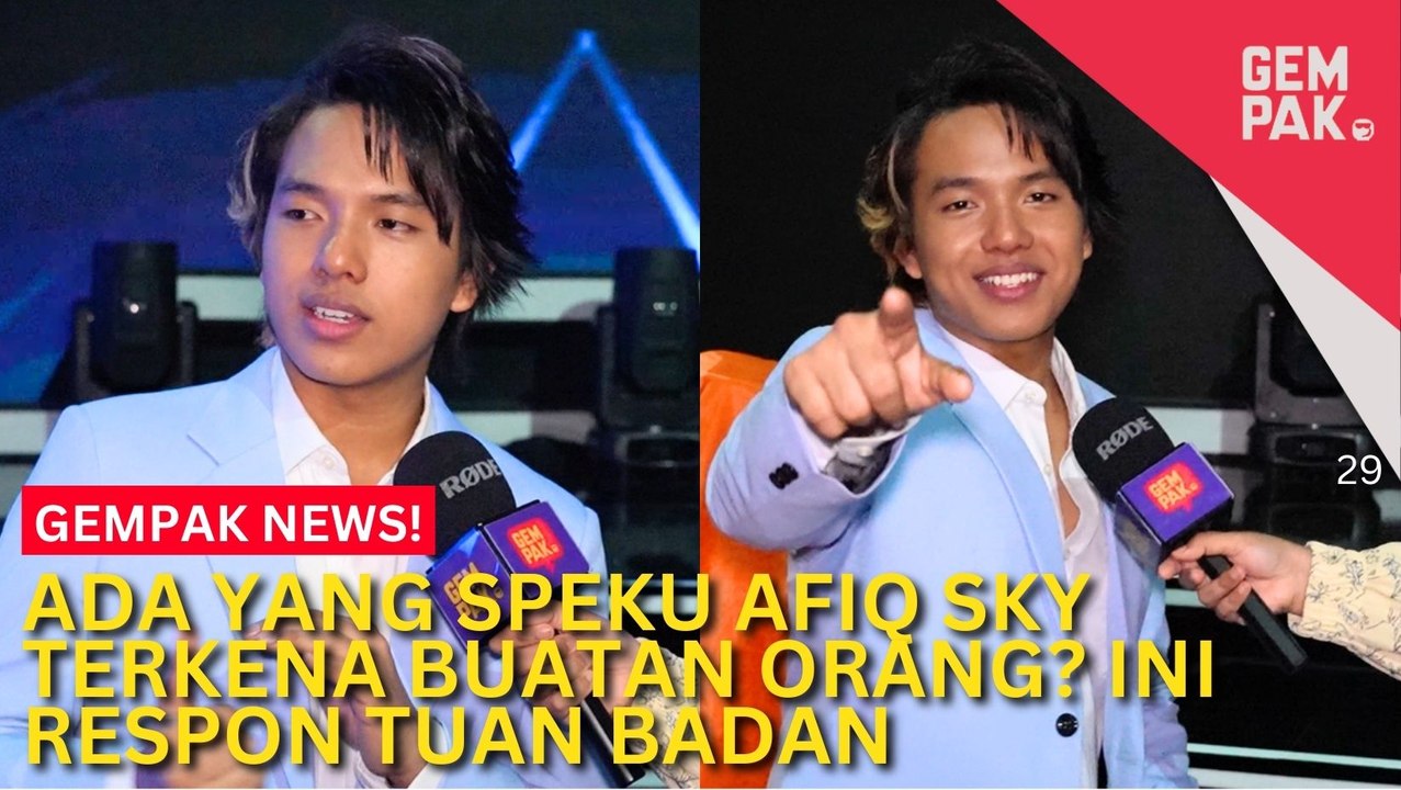 #GempakVideoNews : Afiq Sky Nafi Terkena Sihir Buatan Orang