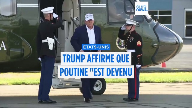 Trump affirme que Poutine est devenu complètement fou après des frappes meurtrières en Ukraine