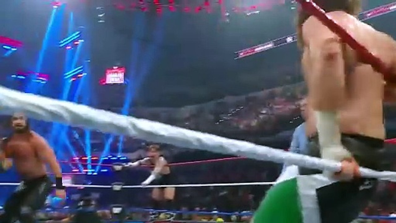 WWE MAIN EVENT CM PUNK & SAMI ZAYN VS SETH ROLLINS & BRON BREAKKER FULL MATCH