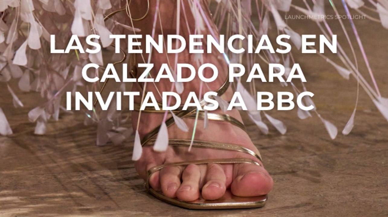 Las tendencias en calzado para invitadas a BBC