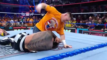 WWE MAIN EVENT JEY USO VS LOGAN PAUL FULL MATCH