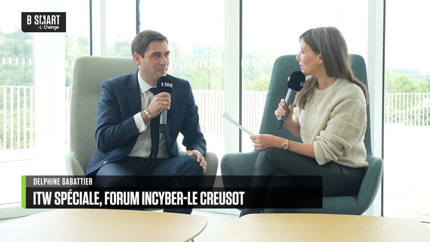 Forum InCyber Le Creusot : l'interview de Laurent Bouquin, communauté urbaine du Creusot Montceau