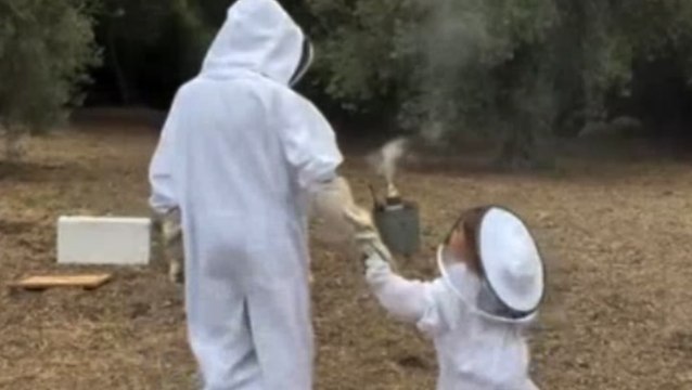 Meghan Markle and daughter Lilibet wear matching beekeeping outfits in rare family day out video