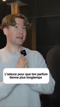 L’astuce pour que ton parfum tienne plus longtemps