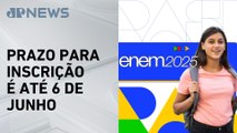 Inscrições para o Enem 2025 começam nesta segunda-feira (26)