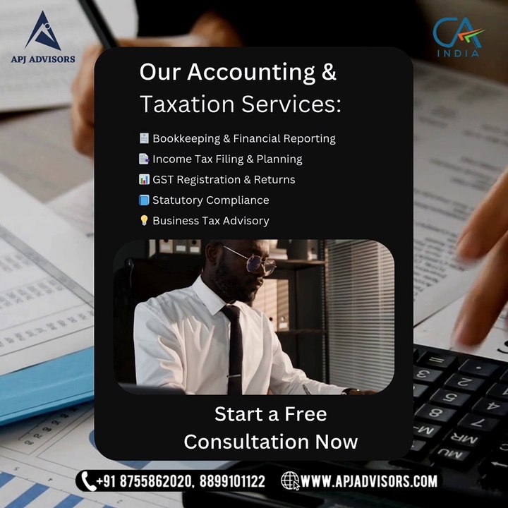 Expert Accounting & Taxation Services in Delhi | APJ Advisors