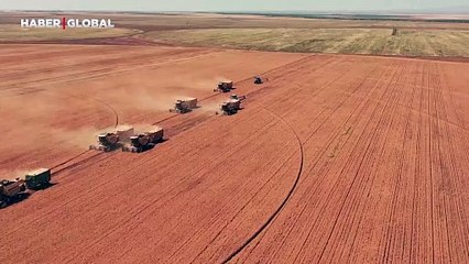 Tarım ve Orman Bakanı Yumaklı'dan yılın ilk hasadı mesajı: Hayırlı ve bereketli olsun