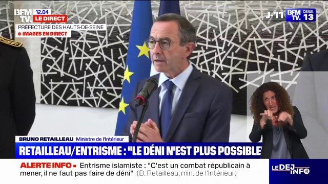 Bruno Retailleau: Le pire des amalgames, c'est celui qui consiste à dire qu'attaquer l'islamisme, c'est attaquer les musulmans