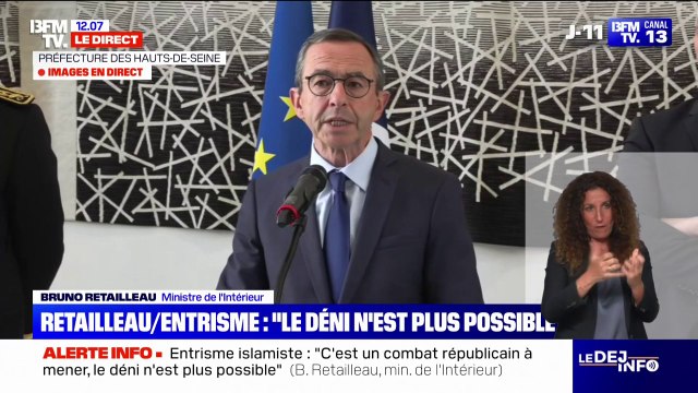Rapport sur les Frères musulmans: Il y a une menace vis-à-vis des principes républicains et de la cohésion nationale , déclare Bruno Retailleau