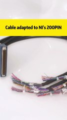 Cable adapted to NI's 200PIN！#pxie #ni #smartphone #electrician #daqcables
