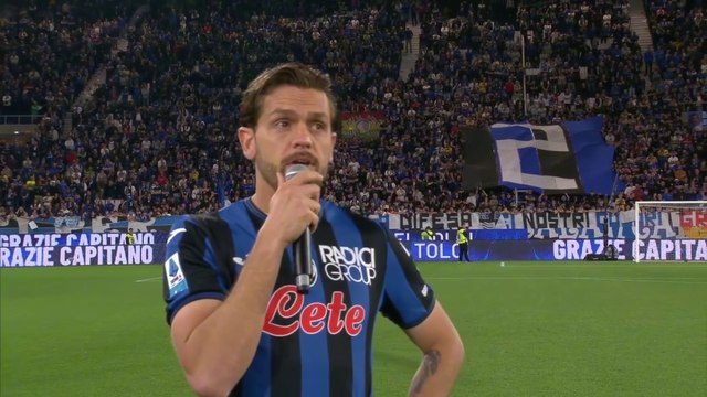 Toloi, il commuovente discorso di addio dopo Atalanta-Parma: «È più di quello che avrei voluto per la mia carriera, dieci anni meravigliosi»