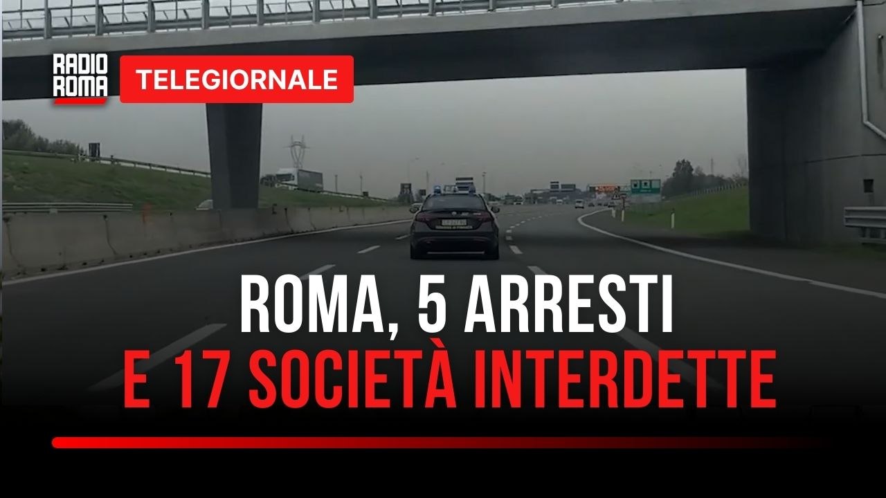 Corruzione per manutenzione strade a Roma, 5 arresti
