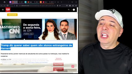 🔥🚨 BOMBA! TRUMP QUER BARRAR ESTRANGEIROS EM HARVARD! BOLSONARO COM ESCUTAS ARAPONGA