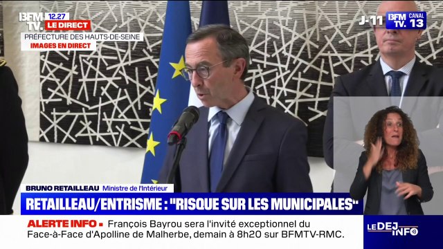 Entrisme islamiste: Bruno Retailleau propose d'inscrire dans la Constitution la phrase Nul ne peut se prévaloir de sa religion pour échapper à la règle commune