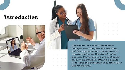 The Rise of Online Doctors in Modern Healthcare