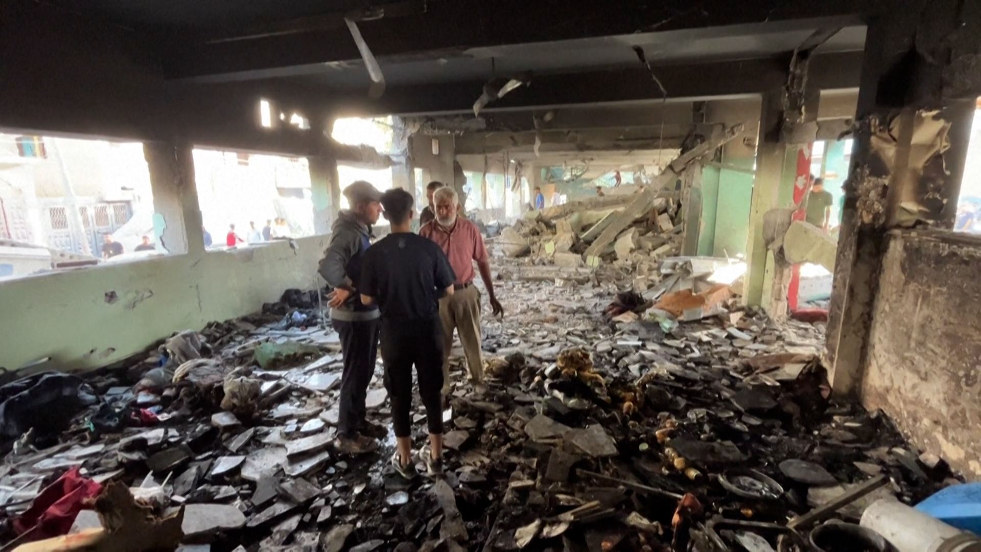 A Gaza, au moins 33 morts après une frappe israélienne sur une école-abri