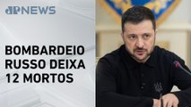 Zelensky afirma que o “silêncio” do mundo só “encoraja Putin”