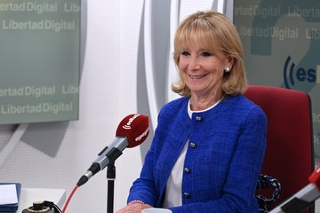 Jiménez Losantos entrevista a Esperanza Aguirre por 'Una liberal en política'