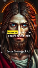 I Chose You Before the World Began Jesus Message 4 All