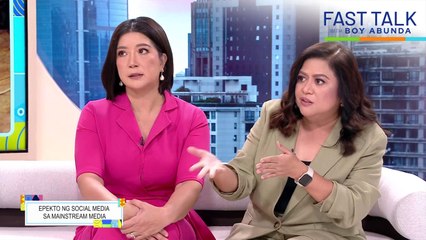 Fast Talk with Boy Abunda: Kara and Sandra on using social media as platform of facts (Episode 603)