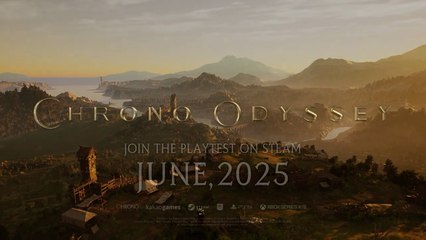 Chrono Odyssey Official CBT Announce Trailer