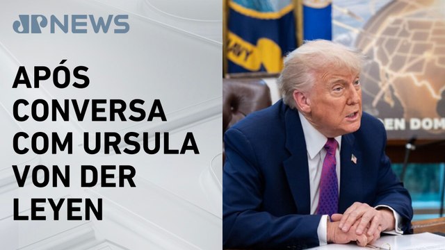 Trump adia tarifas de 50% sobre produtos da União Europeia para julho