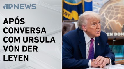 Trump adia tarifas de 50% sobre produtos da União Europeia para julho