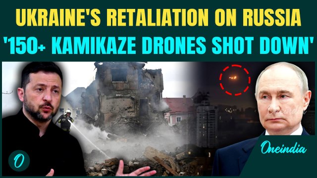 Russia Fights Off Record Drone Swarm:Over 150 Ukrainian Strikes Blocked as War Reaches Crucial Point