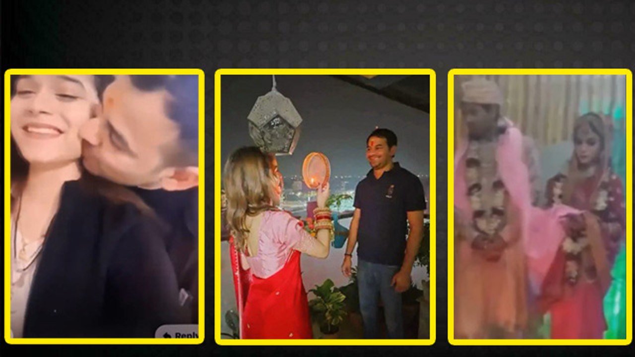 Tej Pratap Anushka Yadav Wedding Album: Mirror के सामने Romance, मांग में सिंदूर, आखिर कब हुई शादी ?