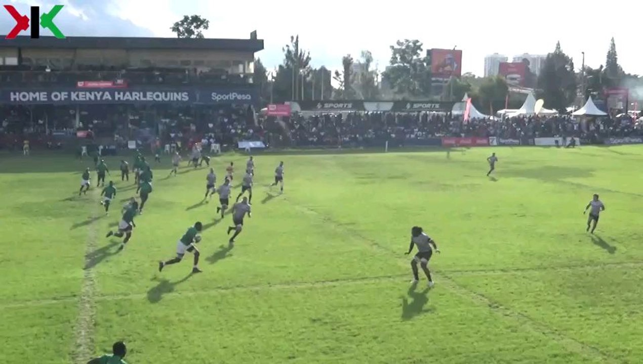 The Winger and lock connection with some brilliance from Tyson Maina  and some power running from Andy Cole Omollo.