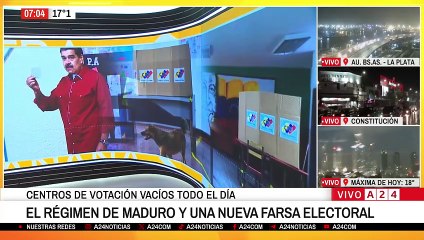 🗳️ VENEZUELA: EL RÉGIMEN DE NICOLÁS MADURO Y UNA NUEVA FARSA ELECTORAL  🗳️
