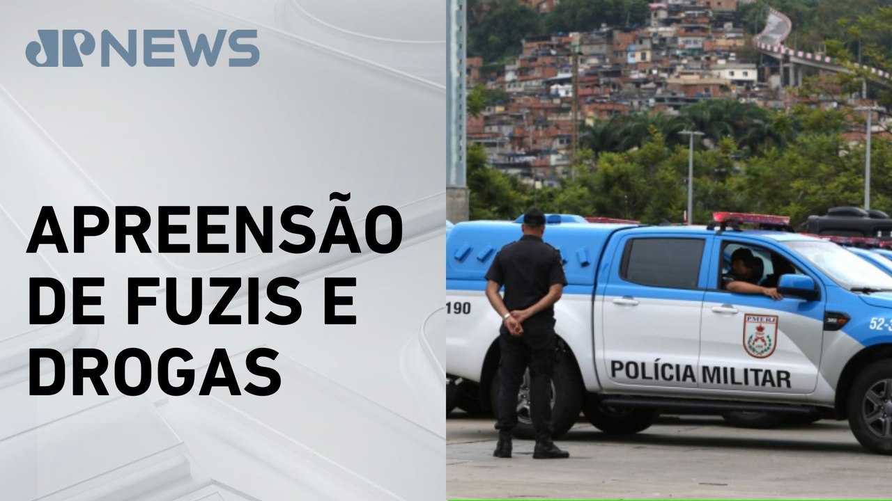 Rio de Janeiro teve aumento nas apreensões de drogas e fuzis