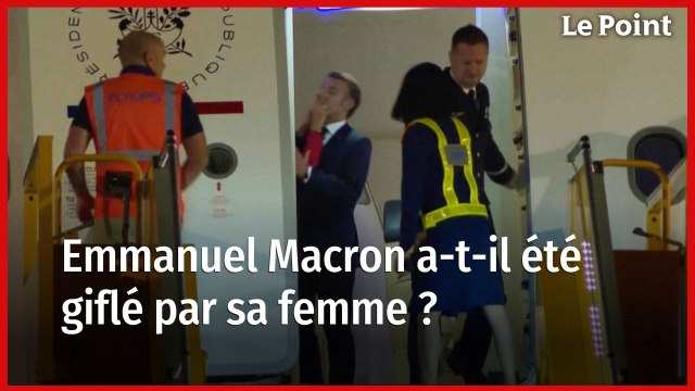 Emmanuel Macron a-t-il été giflé par sa femme ?