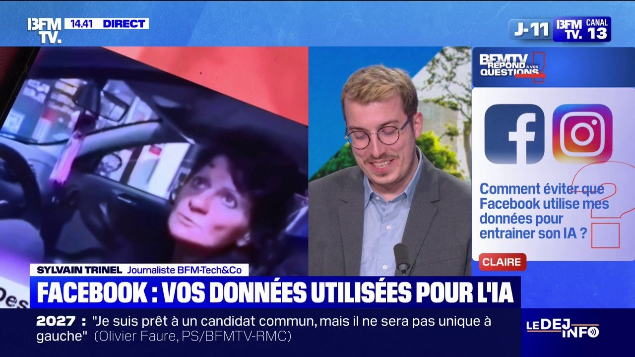 Comment éviter que Facebook utilise mes données pour entraîner son IA?  BFMTV répond à vos questions